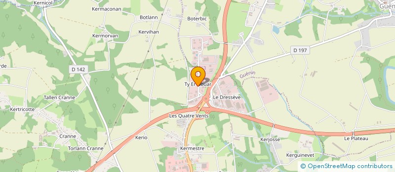 localisation de l'entreprise MAHO IMMOBILIER  BAUD