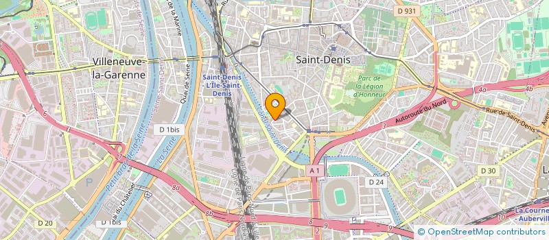 localisation de l'entreprise MAHON  SAINT-DENIS