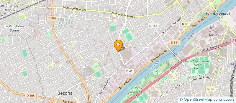 localisation de l'entreprise MAHONA à ARGENTEUIL