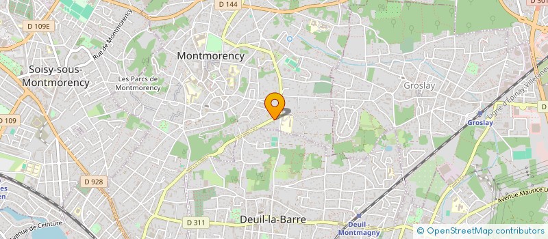 localisation de l'entreprise MAHONY CONSEIL  MONTMORENCY