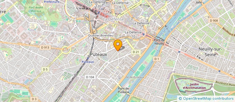 localisation de l'entreprise MAHOR CONSULTING à SURESNES