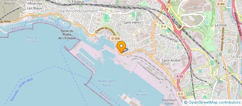 localisation de l'entreprise MAHOR CUIRS à MARSEILLE 16