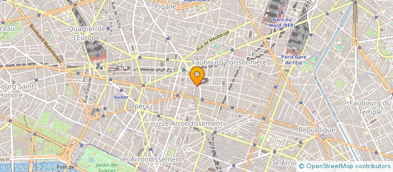 localisation de l'entreprise MAHORAISE  PARIS