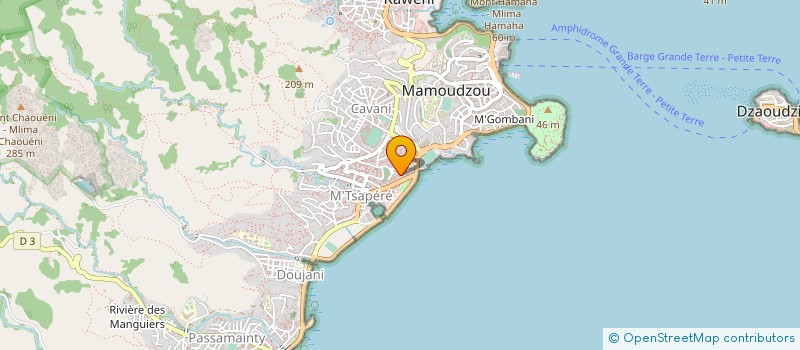 localisation de l'entreprise MAHORAISE DE COMMERCE ET DE DISTRIBUTION à MAMOUDZOU