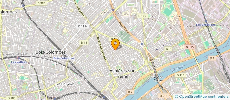 localisation de l'entreprise MAHORI à ASNIERES-SUR-SEINE