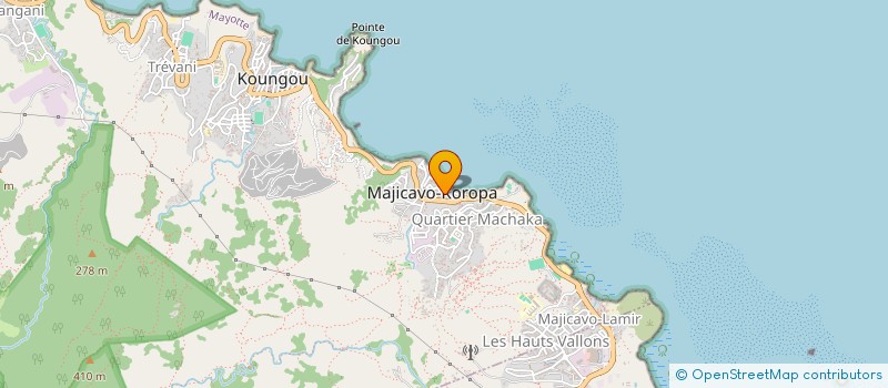 localisation de l'entreprise MAHORUN à MAMOUDZOU