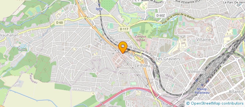 localisation de l'entreprise MAHR FRANCE à IGNY