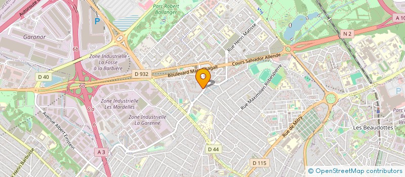 localisation de l'entreprise MAHRS TRANSPORTS à AULNAY-SOUS-BOIS