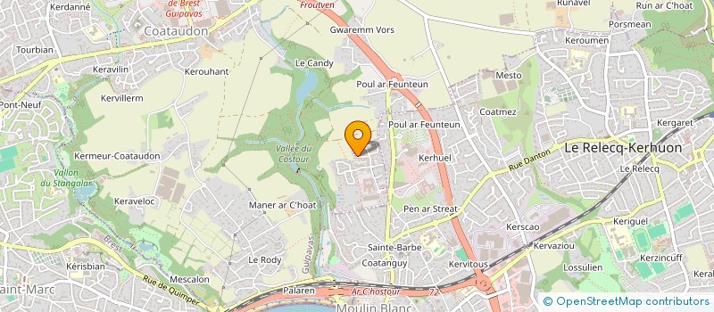 localisation de l'entreprise MAHT WEST LOCATION  GUIPAVAS