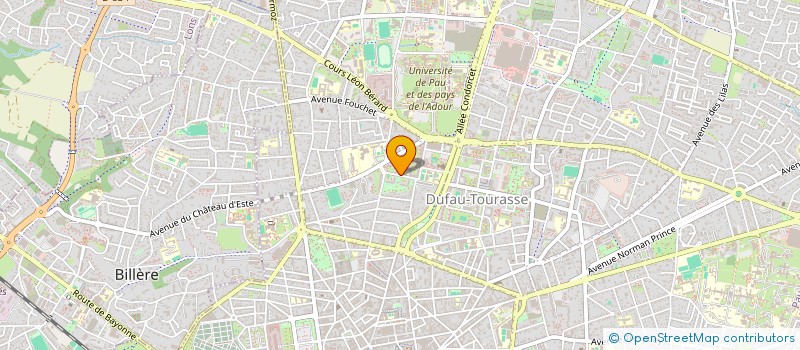 localisation de l'entreprise MAHTEL à PAU
