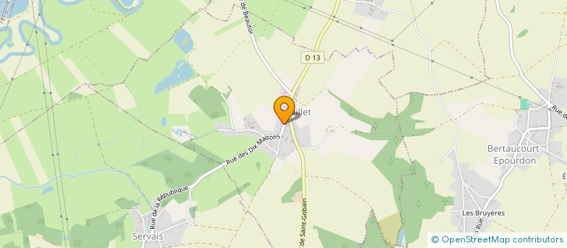 localisation de l'entreprise MAHU  DEUILLET