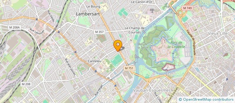 localisation de l'entreprise MAHULEA à LAMBERSART