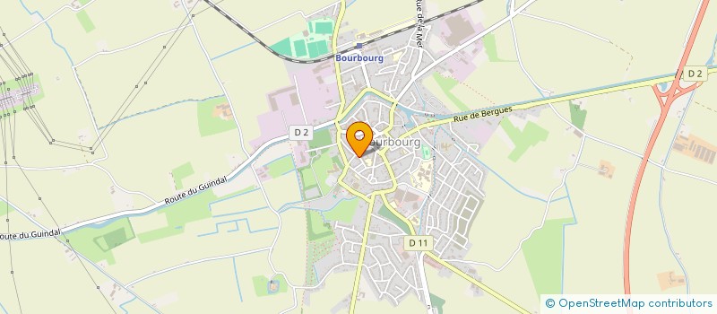 localisation de l'entreprise MAHV  BOURBOURG