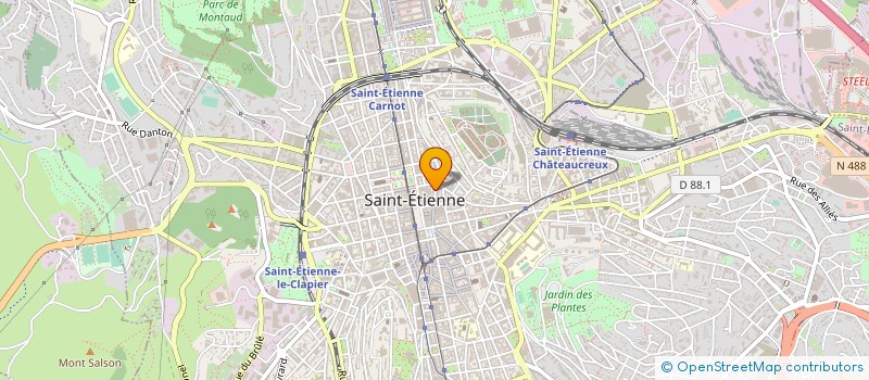 localisation de l'entreprise MAHVU 42 43 à SAINT-ETIENNE