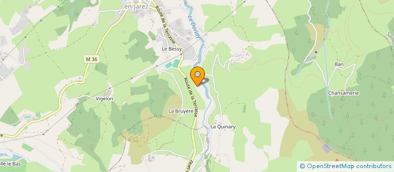 localisation de l'entreprise MAHYMEDIA  SAINT-PAUL-EN-JAREZ