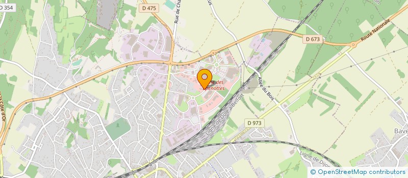 localisation de l'entreprise MAHYTEC à DOLE