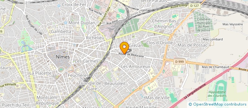 localisation de l'entreprise MAHZOUME à NIMES