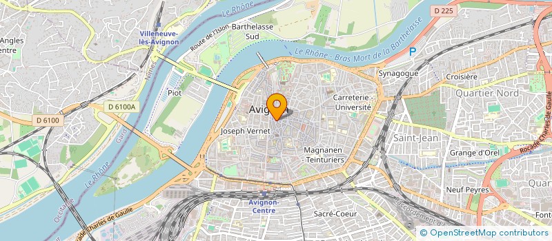 localisation de l'entreprise MAI à AVIGNON