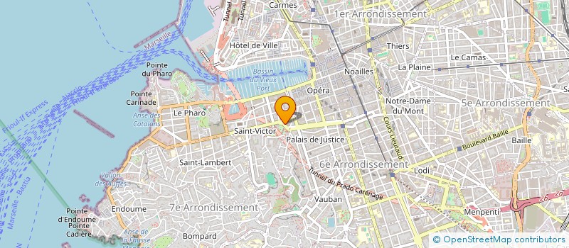 localisation de l'entreprise MAI CARS  MARSEILLE 7EME