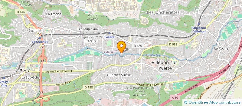 localisation de l'entreprise MAI CONSULTING à PALAISEAU