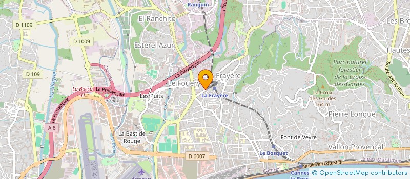 localisation de l'entreprise MAI FLEURI à CANNES