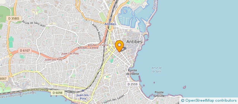 localisation de l'entreprise MAI FLEURS à ANTIBES