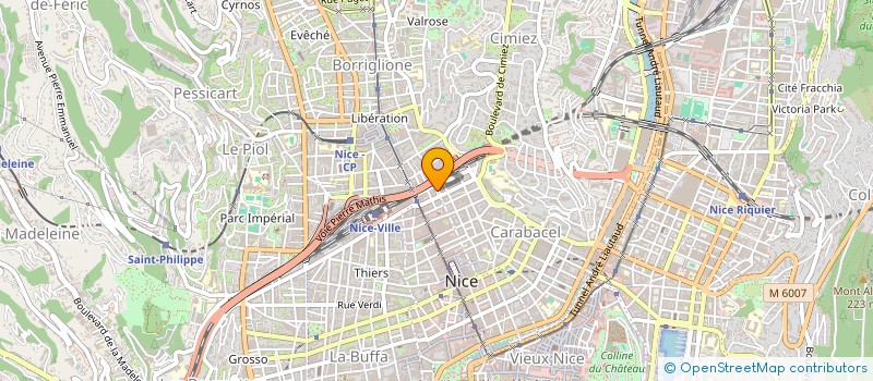localisation de l'entreprise MAI HUONG à NICE
