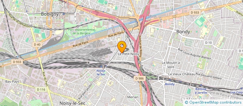 localisation de l'entreprise MAI LAN à NOISY-LE-SEC
