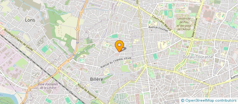 localisation de l'entreprise MAI RETRAIT S M A PERES BLANCS  BILLERE