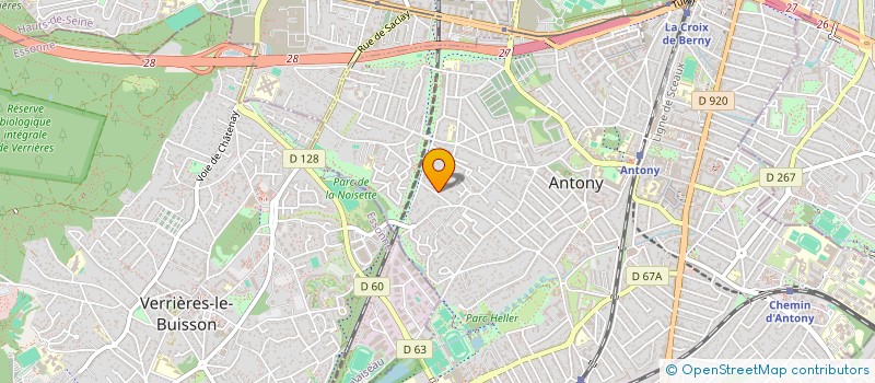 localisation de l'entreprise MAI SOLS à ANTONY