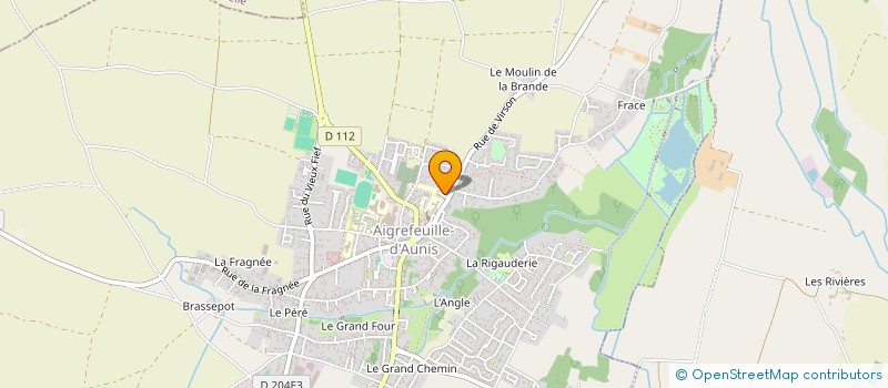 localisation de l'entreprise MAI-T DANSE (MTD)  AIGREFEUILLE-D'AUNIS