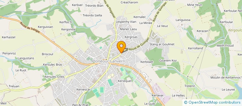 localisation de l'entreprise MAI WATERS à PLONEOUR-LANVERN