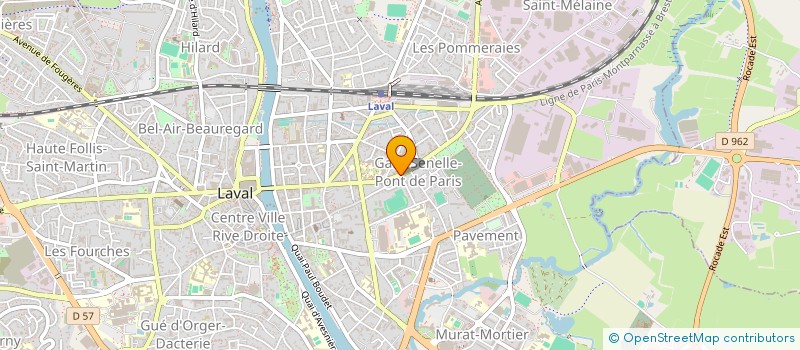 localisation de l'entreprise MAIA à LAVAL