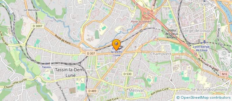 localisation de l'entreprise MAIA  TASSIN-LA-DEMI-LUNE