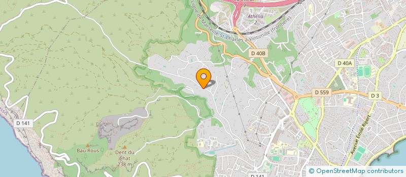 localisation de l'entreprise MAIA  LA CIOTAT