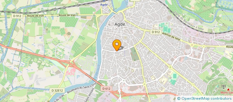 localisation de l'entreprise MAIA  AGDE