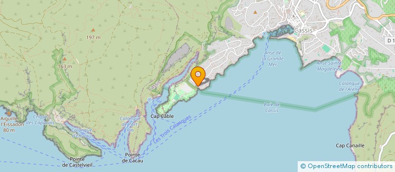 localisation de l'entreprise MAIA  CASSIS