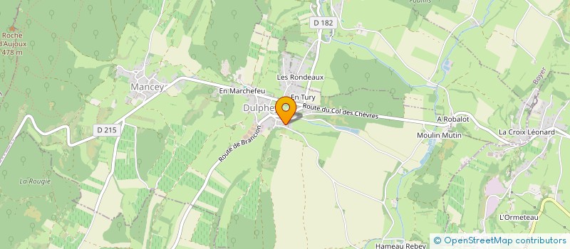 localisation de l'entreprise MAIA  MANCEY