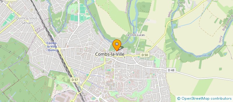 localisation de l'entreprise MAIA  COMBS-LA-VILLE