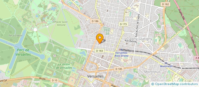 localisation de l'entreprise MAIA-BE à VERSAILLES