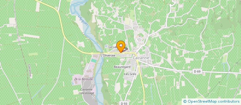 localisation de l'entreprise MAIA CAIRANNE  CAIRANNE