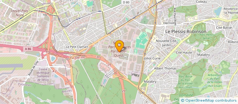 localisation de l'entreprise MAIA'S à LE PLESSIS-ROBINSON