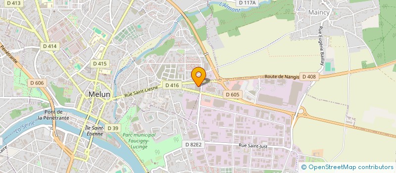 localisation de l'entreprise MAIA SERVICES à MELUN