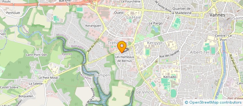 localisation de l'entreprise MAIA SF à VANNES