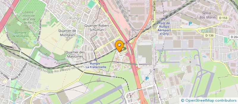 localisation de l'entreprise MAIADOURO FRANCE PRESTATIONS & SOLUTIONS DIGITALES  VERT LE GRAND