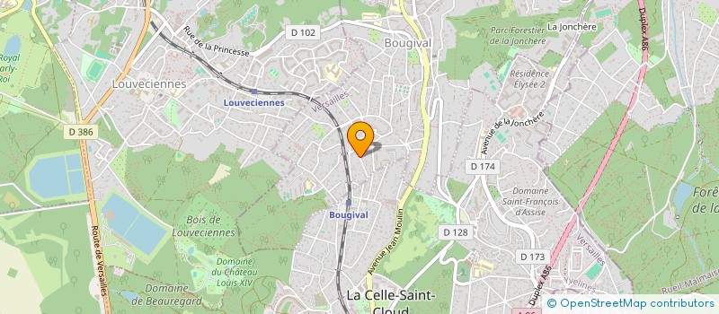 localisation de l'entreprise MAIAGAIA  BOUGIVAL