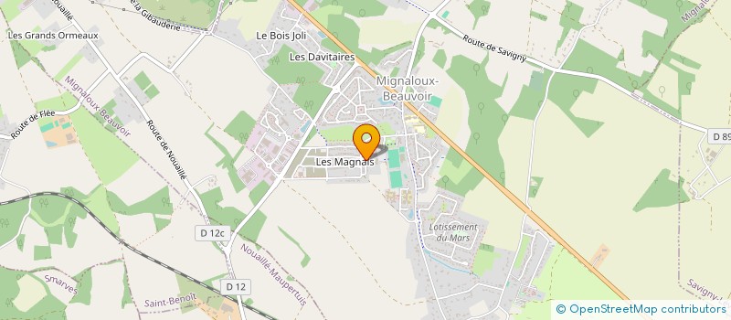 localisation de l'entreprise MAIAH - MAIEUTICIENNES EN ACTION HUMANITAIRE à POITIERS
