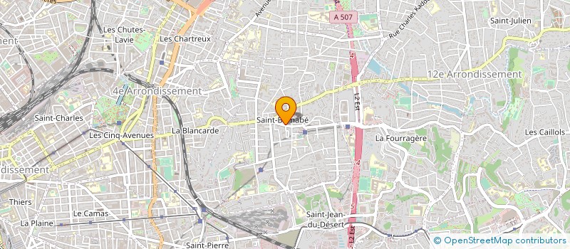 localisation de l'entreprise MAIAME SARL  MARSEILLE