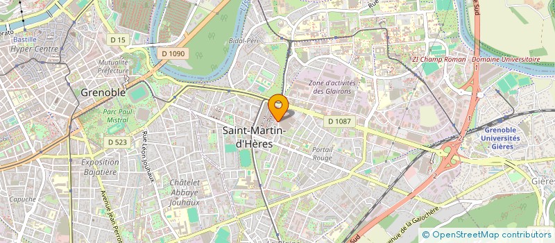 localisation de l'entreprise MAIANALAND à SAINT-MARTIN-D'HERES