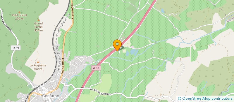 localisation de l'entreprise MAIANO CHARPENTE  CANTARON